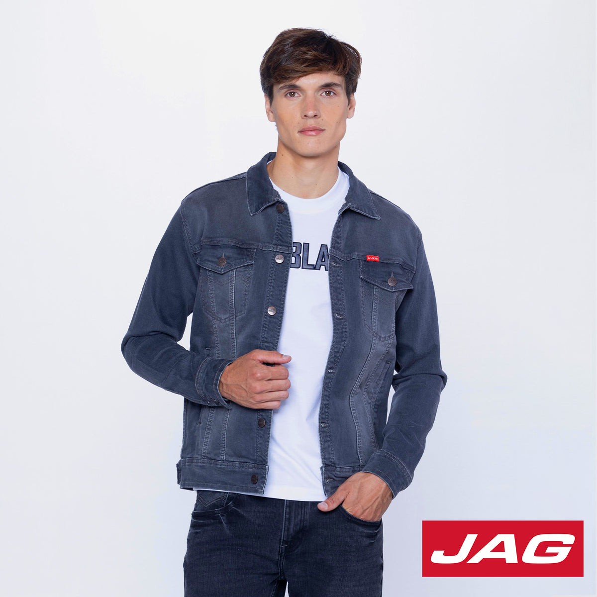 Jag Men's Denim Jacket - Main Image