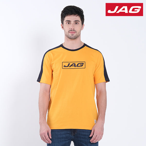 Jag Men's Logo Tee w/ Shoulder Taping