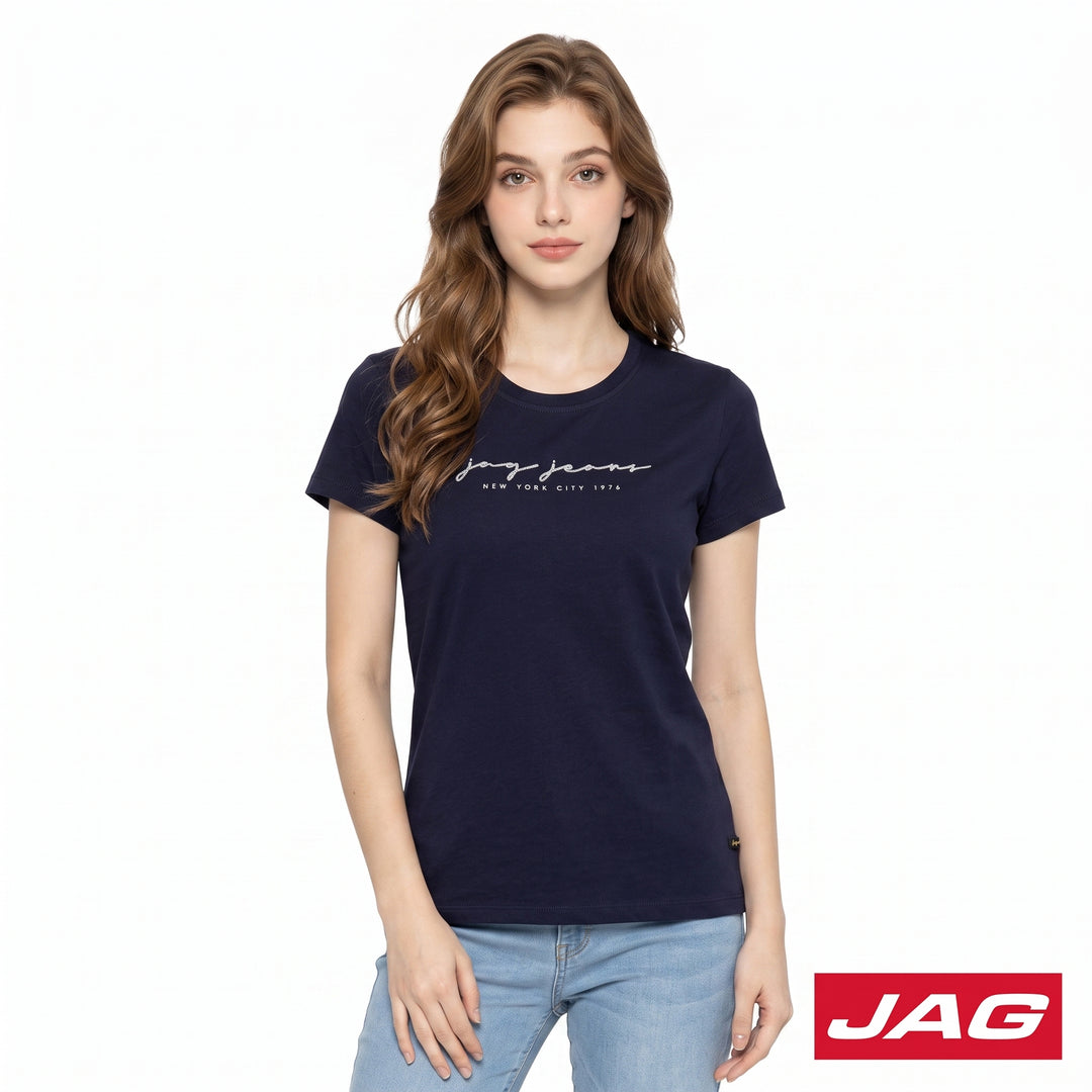 Jag Ladies Roundneck Casual Branded Graphic Tee 83SH8000