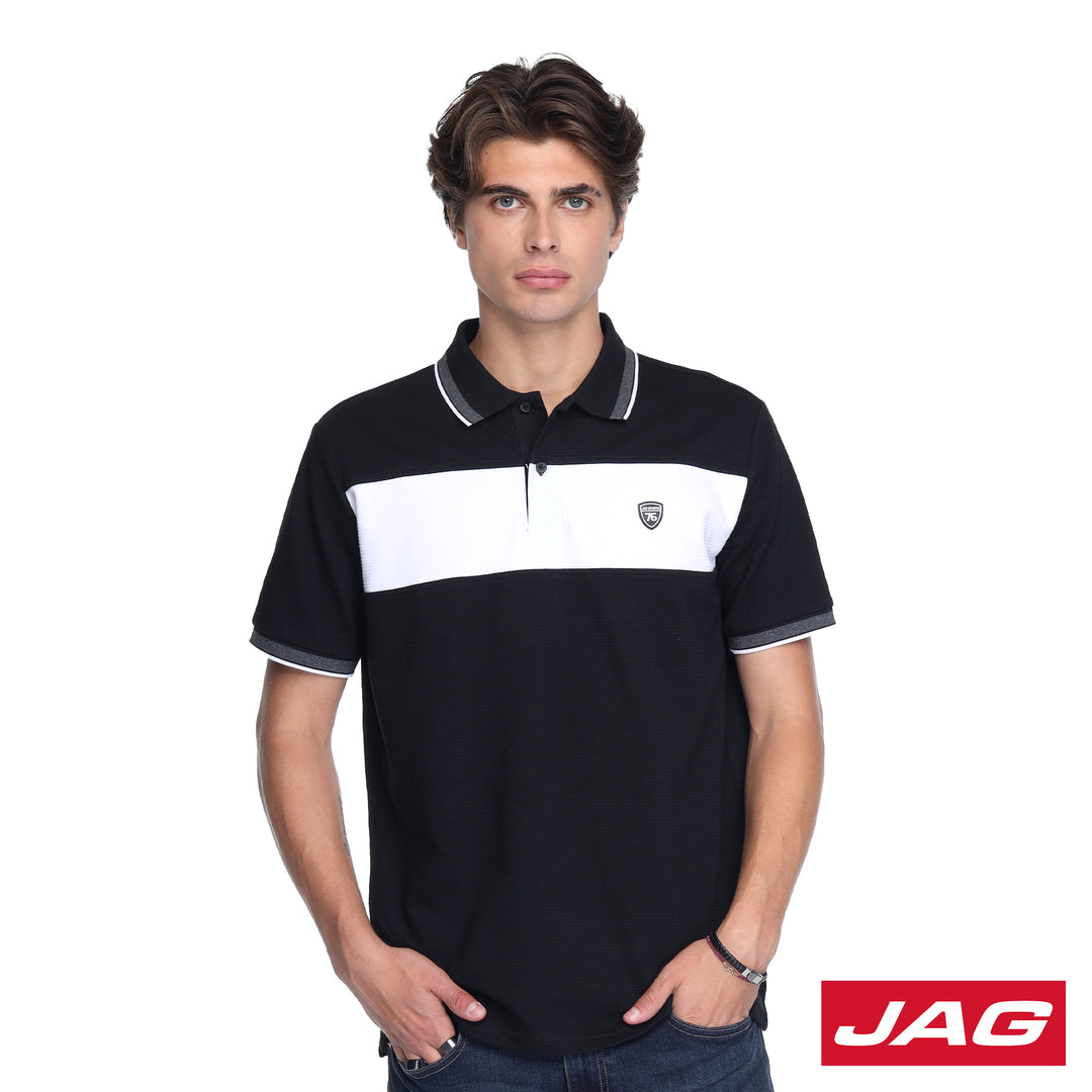 Jag Men's Polo Shirt American Vintage Fit Ottoman