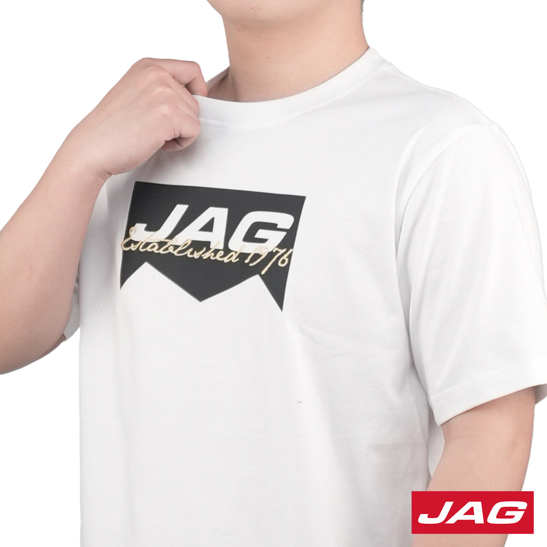 Jag Men's Round Neck Rugged Boxy Fit 33UZ2001