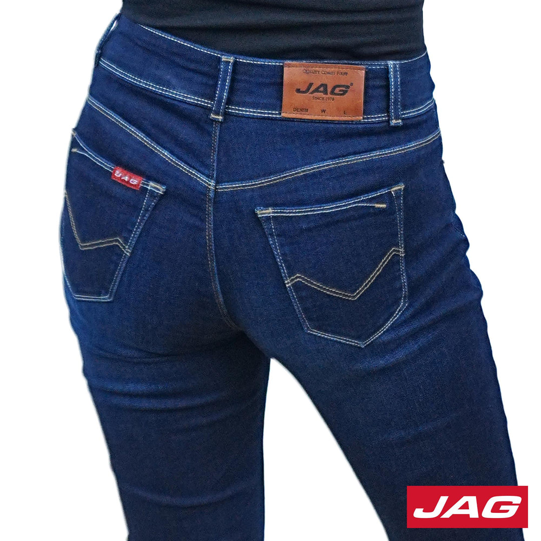 Jag Ladies Flare Jeans 28" Blue Glaze 214516H2