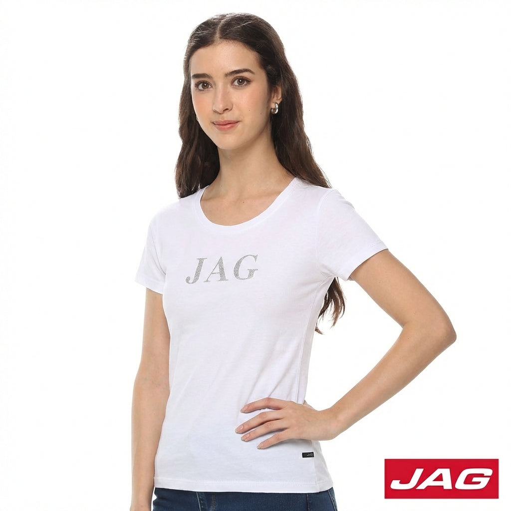 Jag Ladies Round Neck Graphic Tee 83RL8000