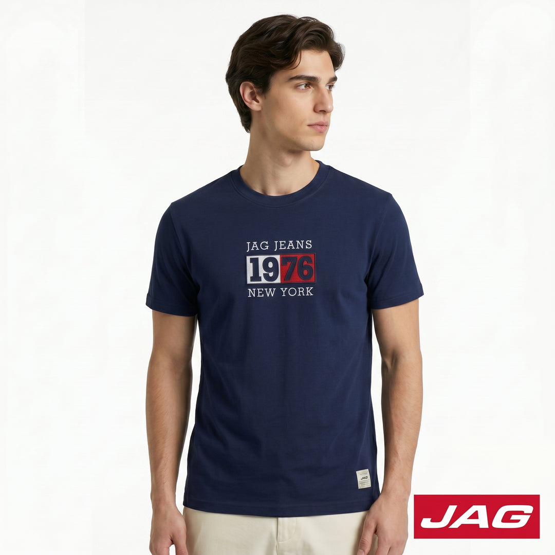 Jag Men’s Rugged Boxy Fit Roundneck T-Shirt 32R92001