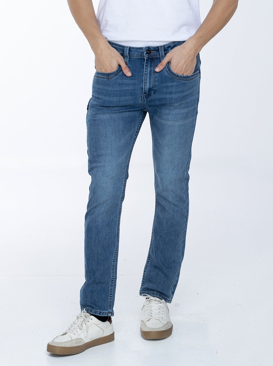 Jag Men's Skinny Stretch Jeans in Blue Crush