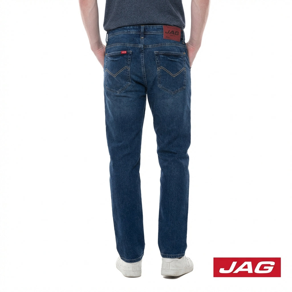 Jag Men's Slim Straight 30" Denim Pants 12013137