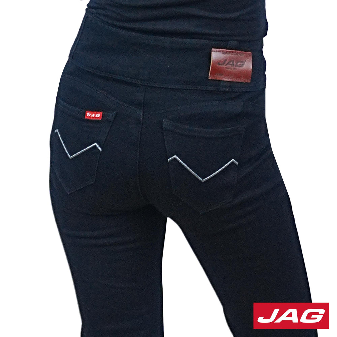 Jag Ladies Waist Trimmer Flare Jeans 19" 21390129
