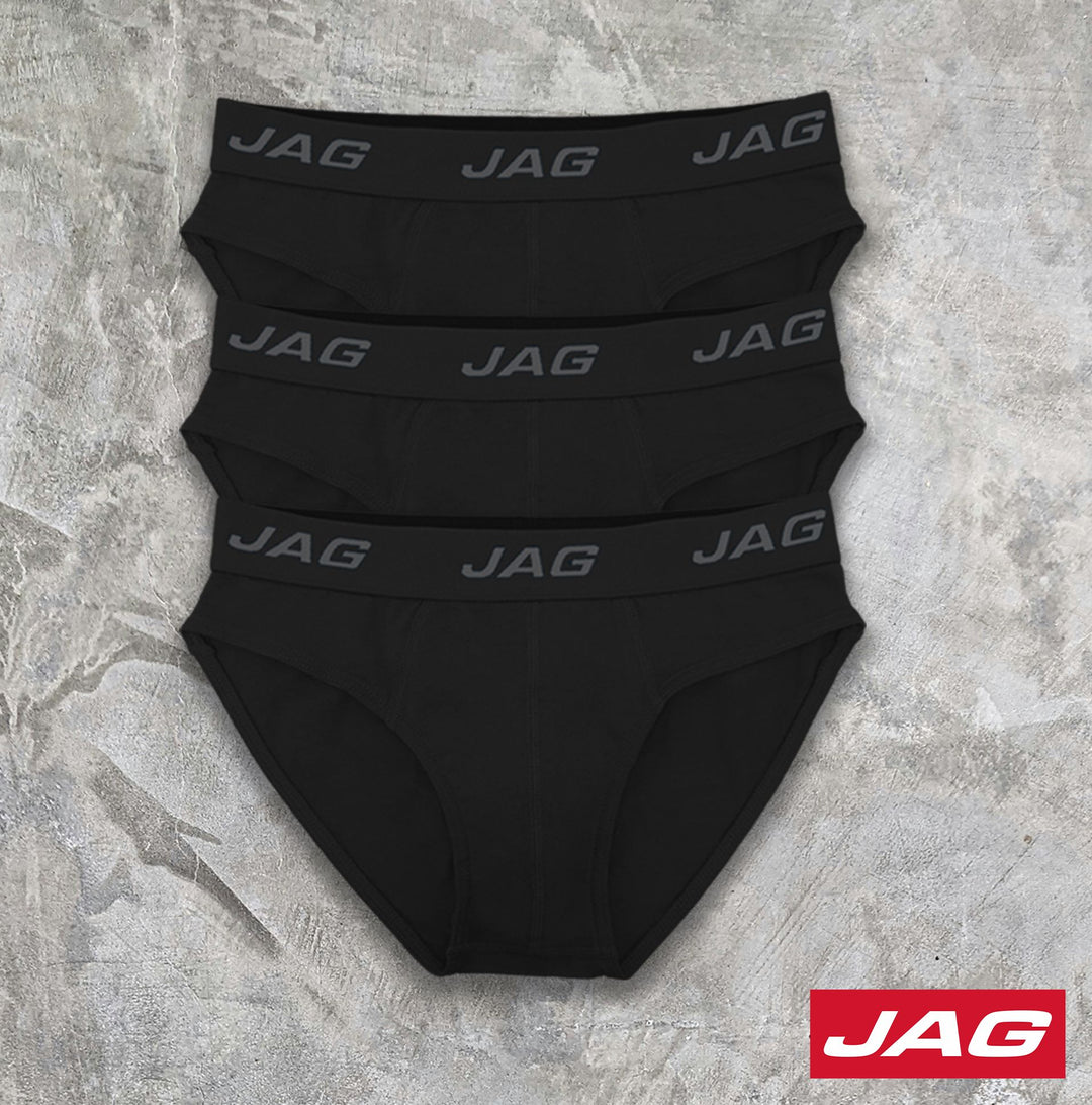 Jag Men's Hipster Brief 3 in 1 Pack 50AL3000