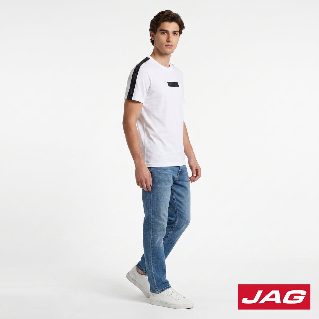 Jag Men’s Rugged Boxy Fit Basic Roundneck T-Shirt 30LK2001