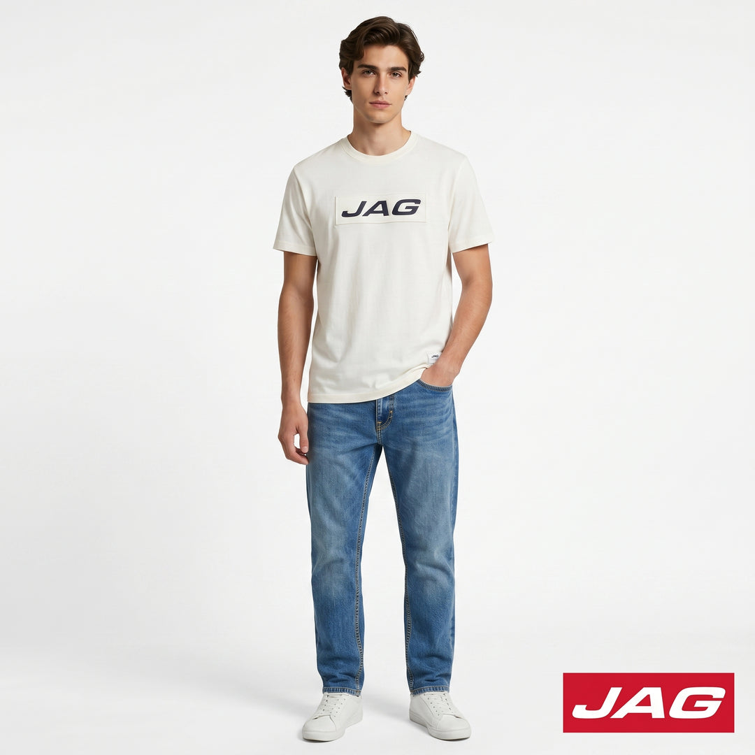 Jag Men’s Rugged Boxy Fit Roundneck T-Shirt 33UM2001