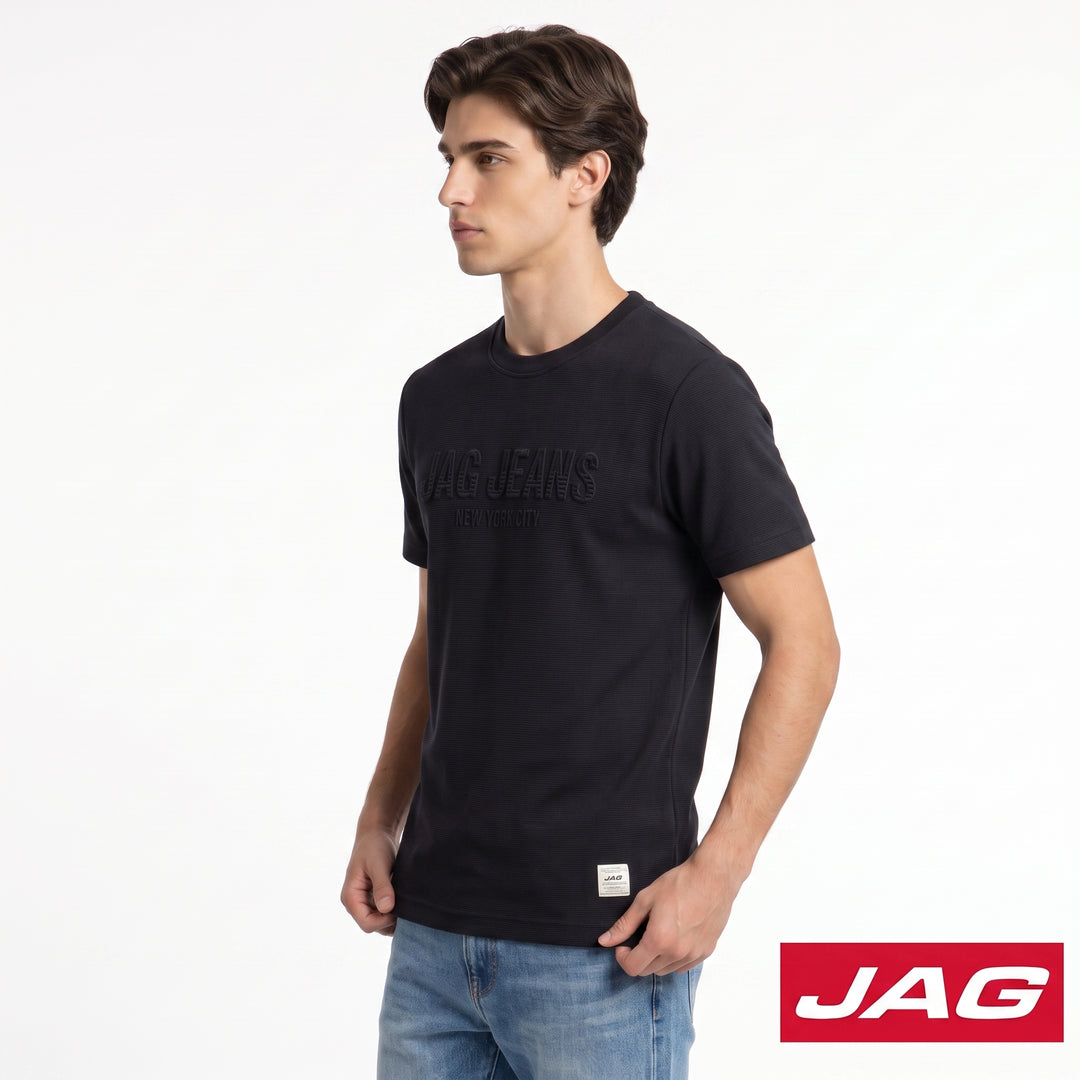Jag Men’s Rugged Boxy Fit Basic Roundneck T-Shirt 32RB2001