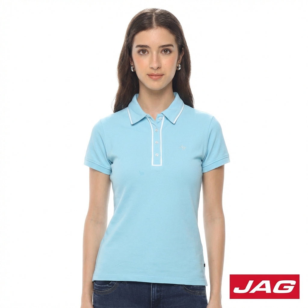 Jag Ladies Loose Fit Polo Shirt 81EM5001