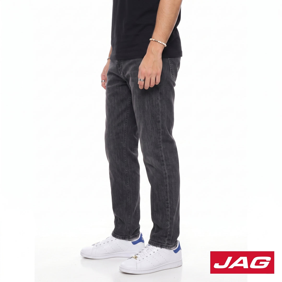 Jag Black Men’s Loose Straight Denim Pants 30" Jeans 190664E9