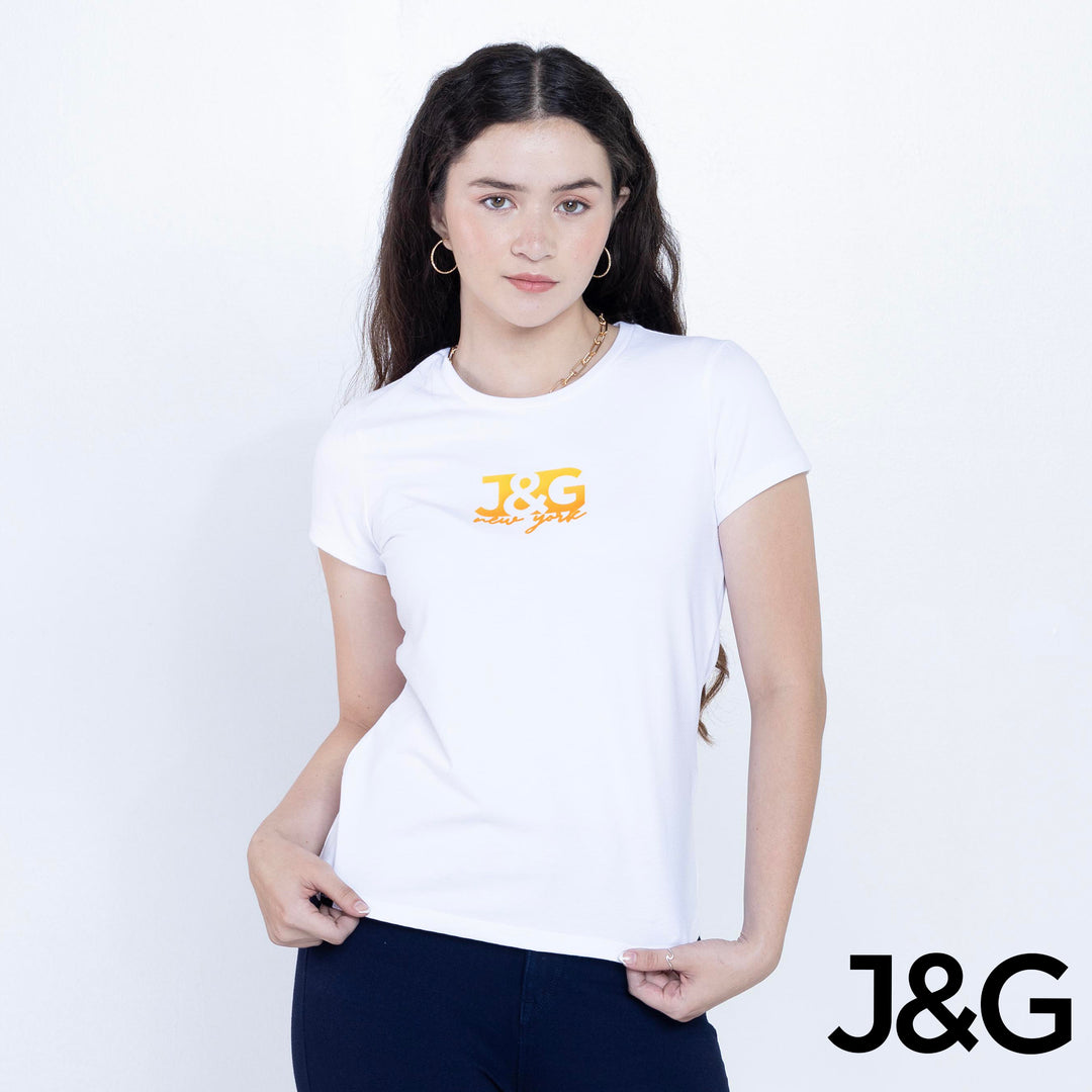 J&G Girl's Roundneck Tee Relaxed Fit