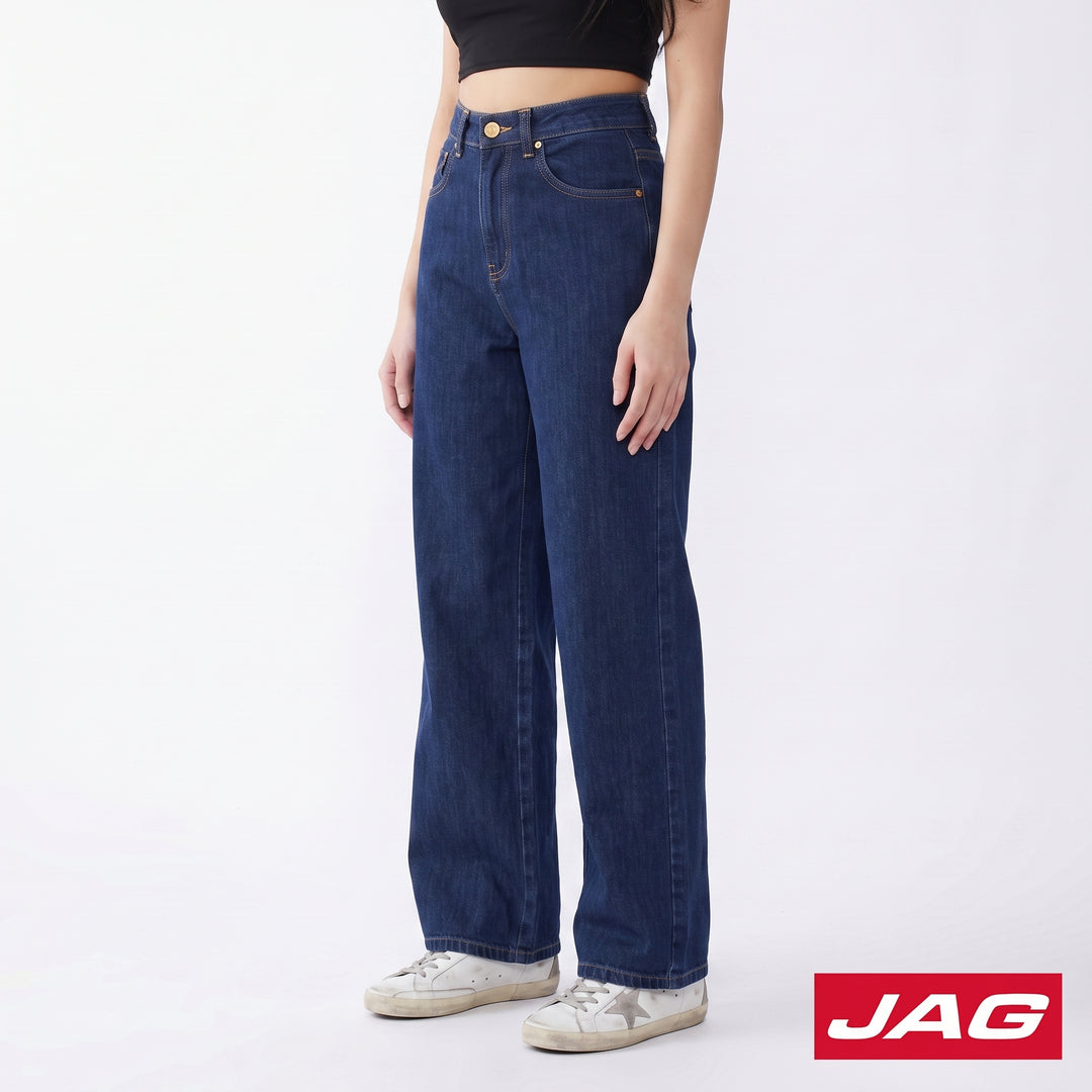 Jag Ladies Sexy Loose Pants High Waist Denim Jeans 19" 215410K5