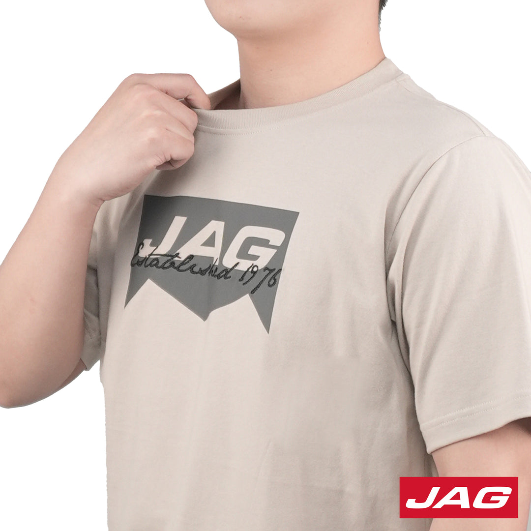 Jag Men's Round Neck Rugged Boxy Fit 33UZ2001
