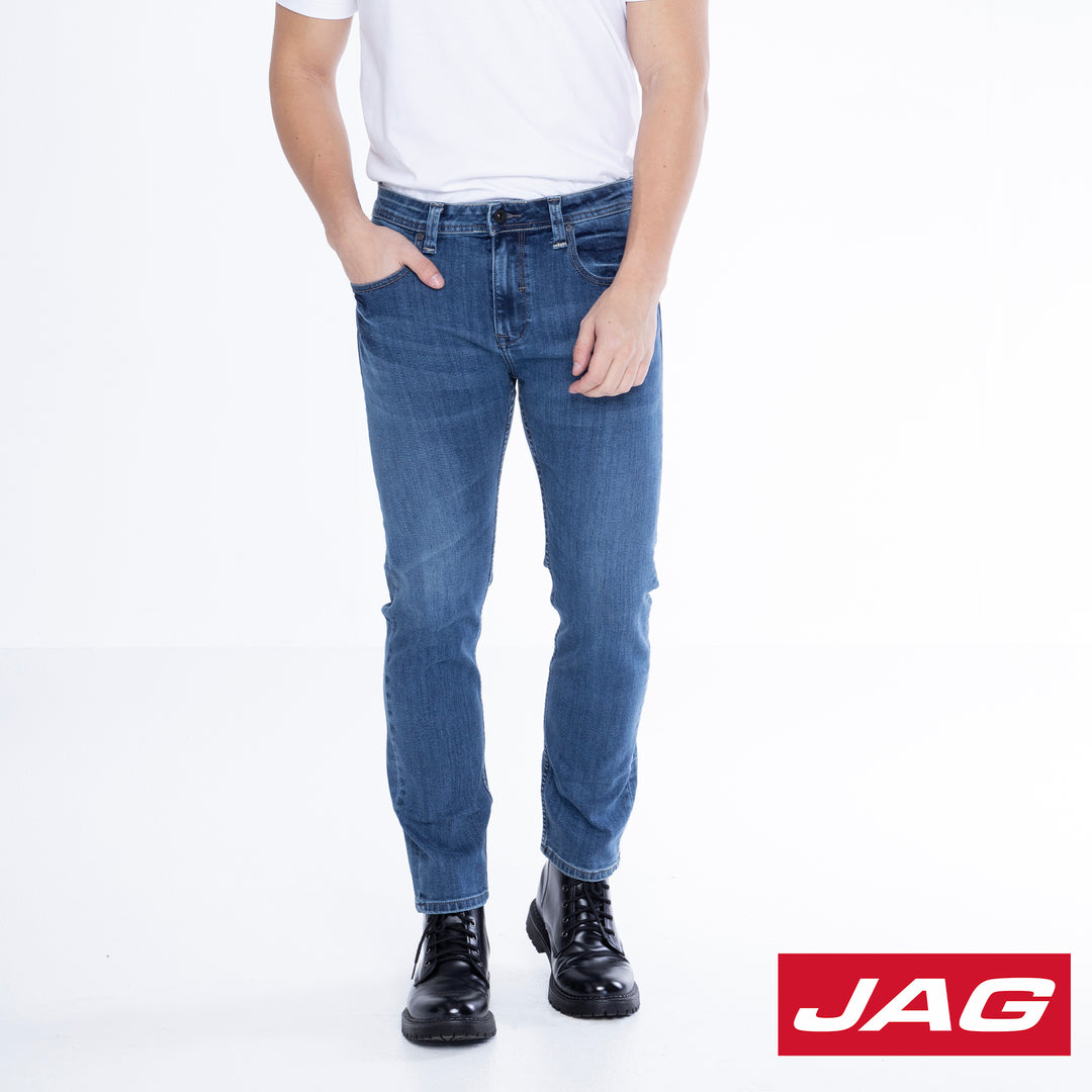 Jag Black Men's Skinny Jeans in Blue Crush