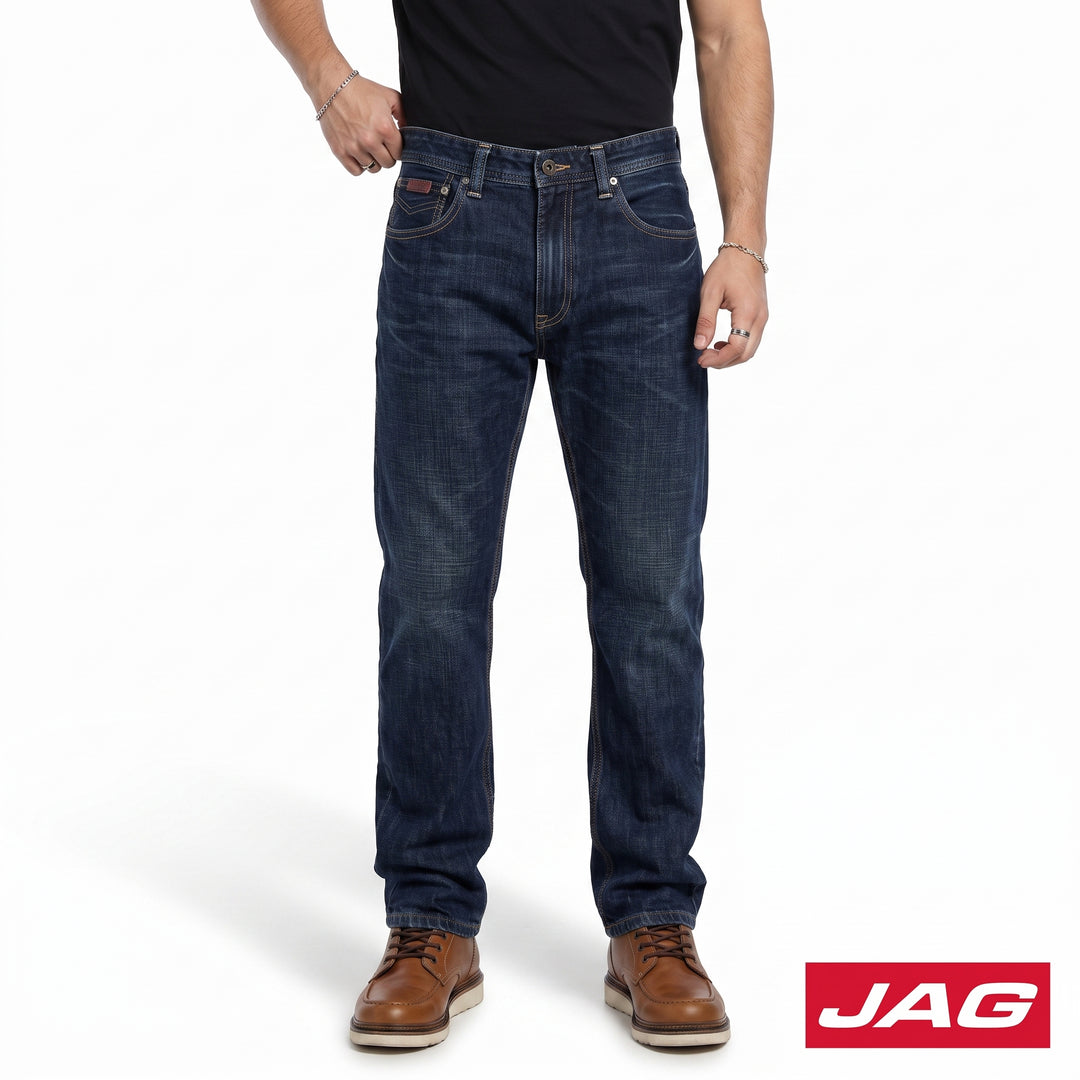 Jag Men’s Casual Jeans Loose Straight Denim Pants 30" 190816E7