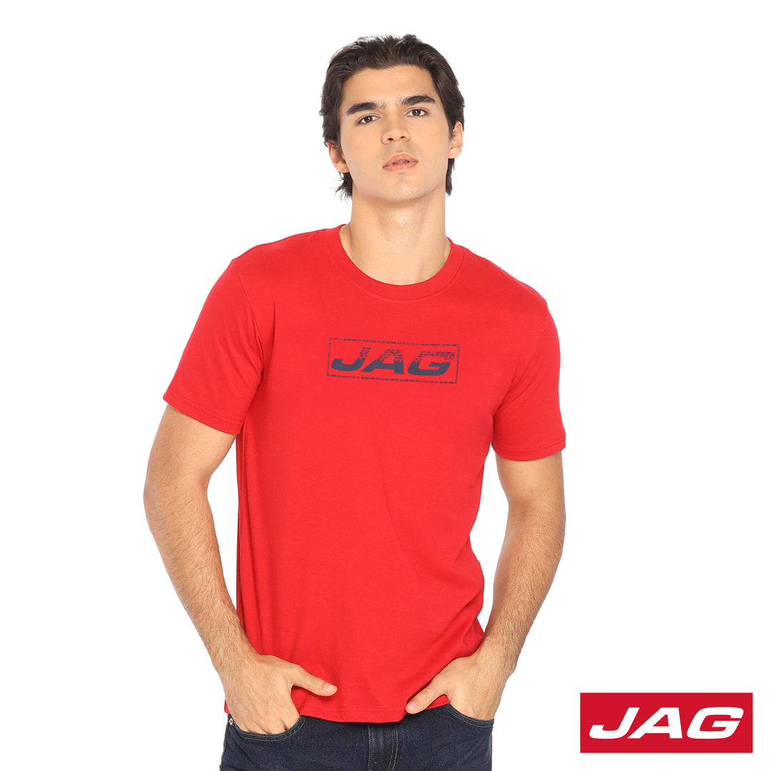 Jag Men's Round Neck Rugged Boxy Fit 3A052001