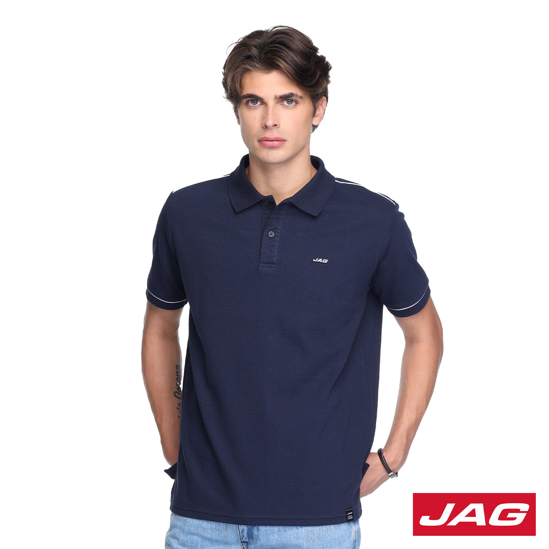 Jag Men's Polo Shirt American Vintage Fit Ottoman