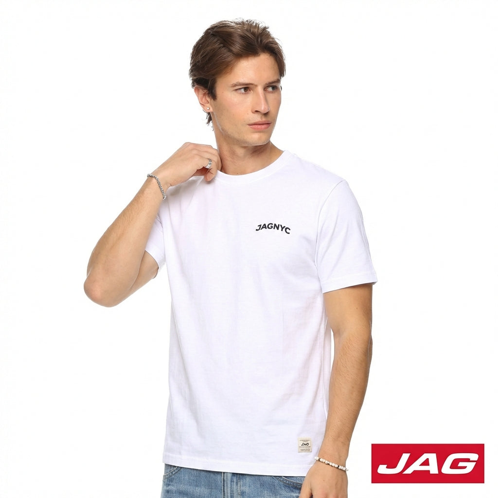Jag Men's Round Neck Rugged Boxy Fit 31CW2001