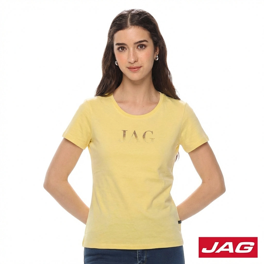 Jag Ladies Round Neck Graphic Tee 83RL8000