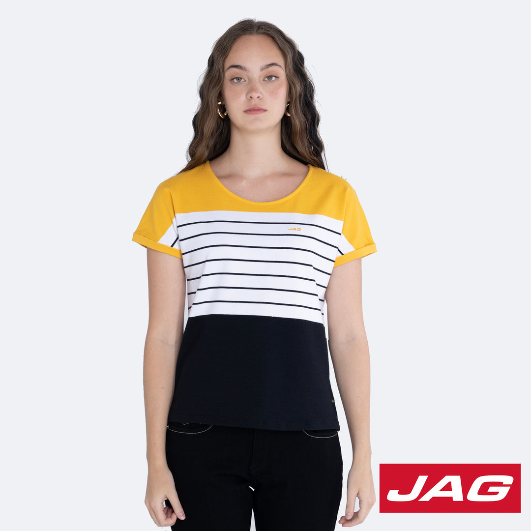 Jag Ladies Relaxed Fit Modified Tee