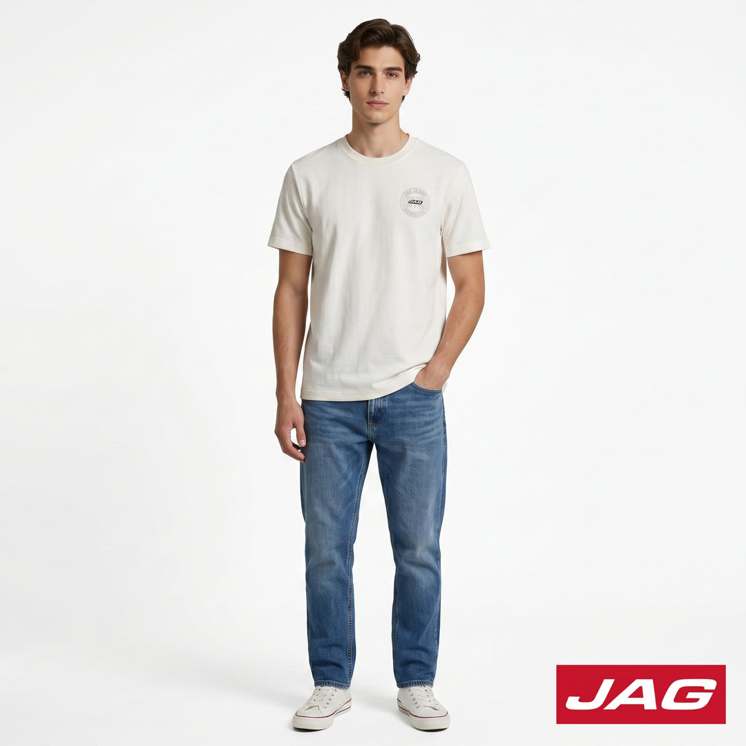 Jag Men’s Rugged Boxy Fit Roundneck T-Shirt 31CX2001
