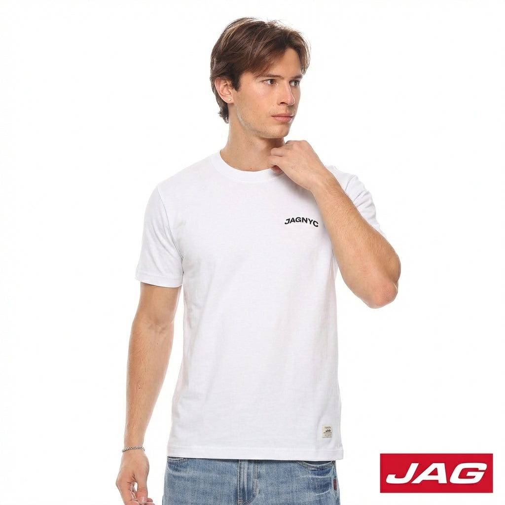 Jag Men's Round Neck Rugged Boxy Fit 31CW2001