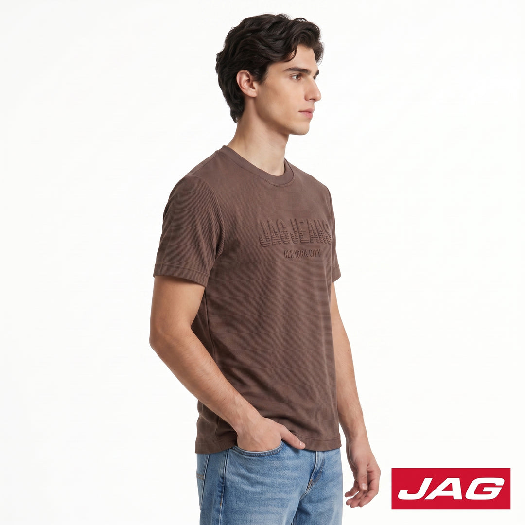 Jag Men’s Rugged Boxy Fit Basic Roundneck T-Shirt 32RB2001