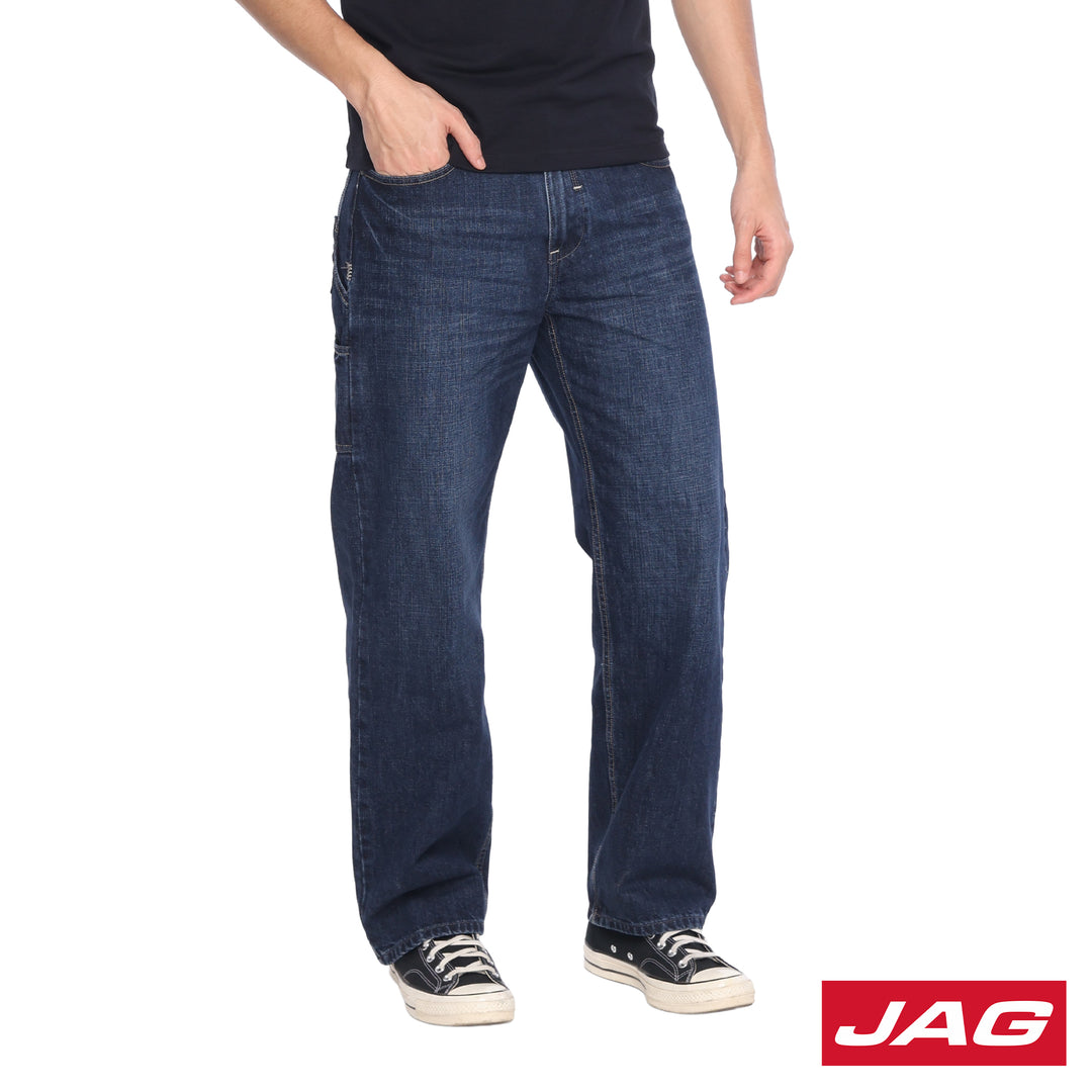 Jag Men’s Baggy Denim Jeans 30" Wide Straight Pants 19931388