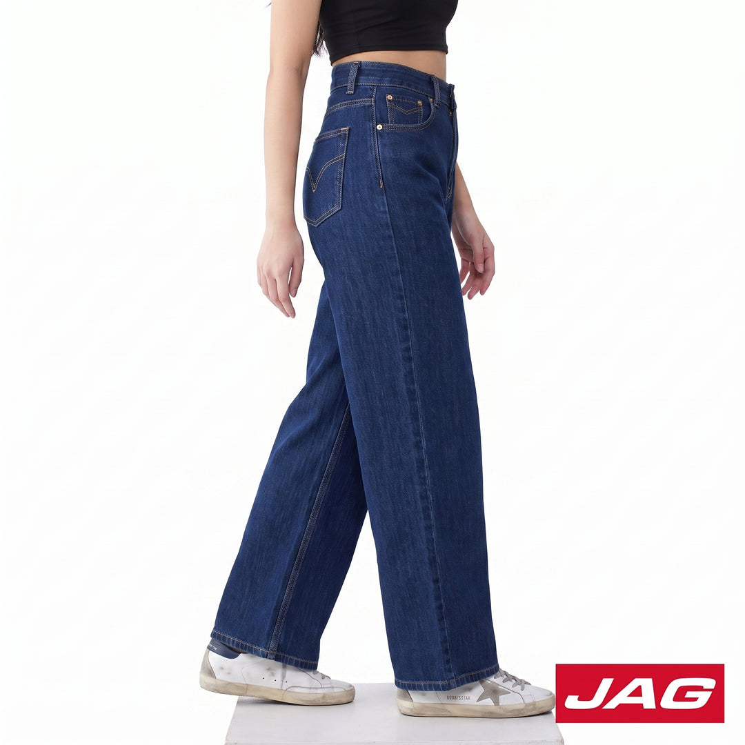 Jag Ladies Sexy Loose Pants High Waist Denim Jeans 19" 215410K5