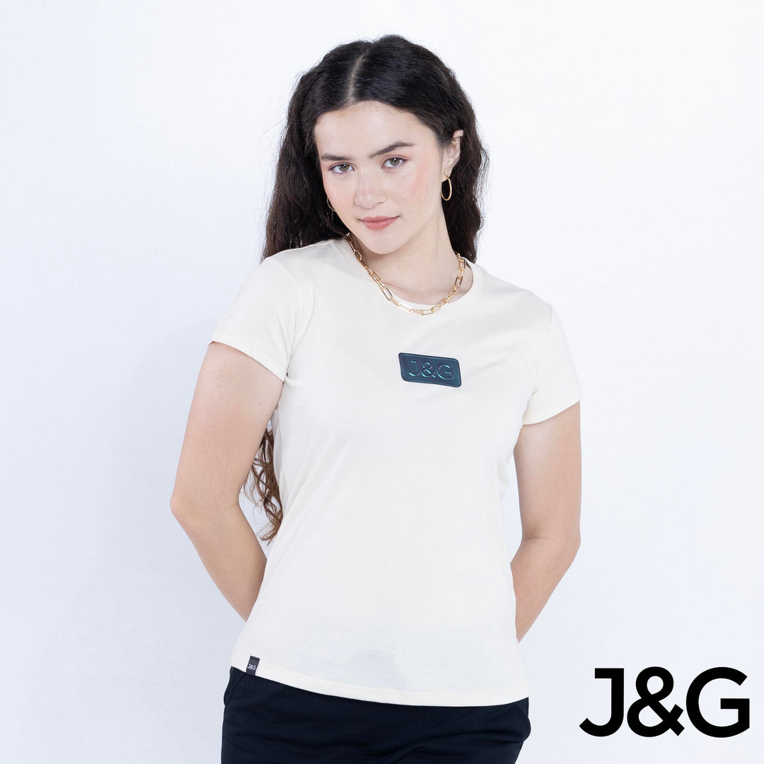 J&G Girl's Tee Logo Tee Basic Fit