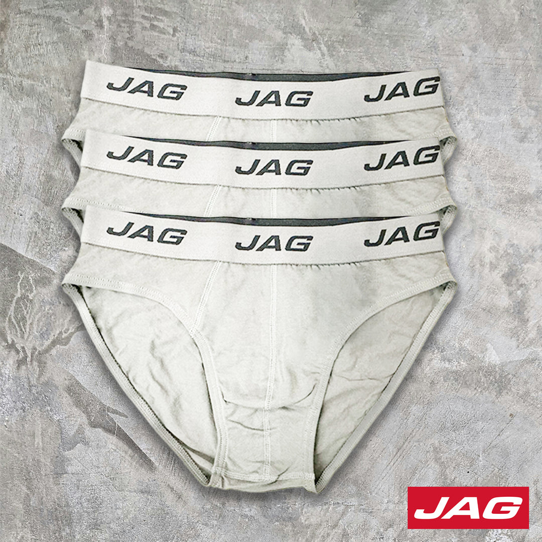 Jag Men's Hipster Brief 3 in 1 Pack 50AW3000
