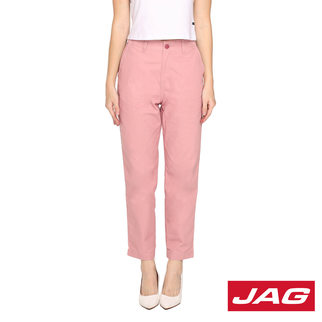 Jag Ladies Colored High Relaxed Trousers