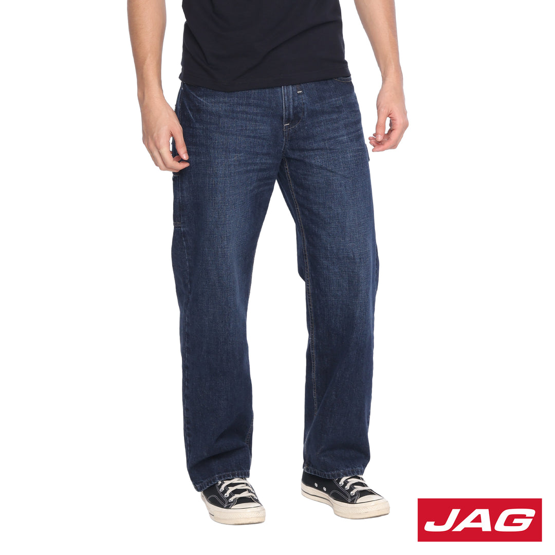 Jag Men’s Baggy Denim Jeans 30" Wide Straight Pants 19931388