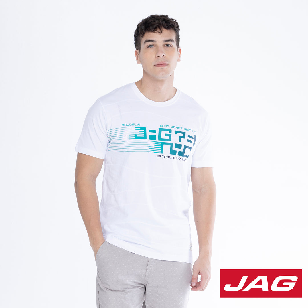 Jag Men's Rugged Fit Graphic Tee