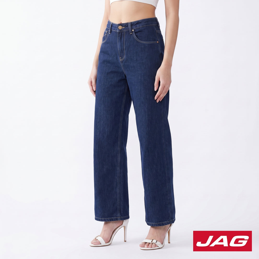 Jag Ladies Sexy Loose Pants High Waist Denim Jeans 19" 215410K5