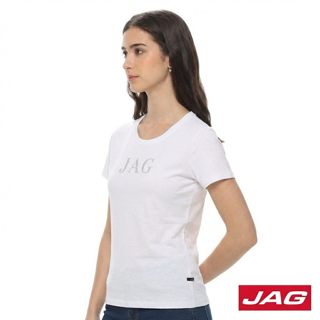 Jag Ladies Round Neck Graphic Tee 83RL8000