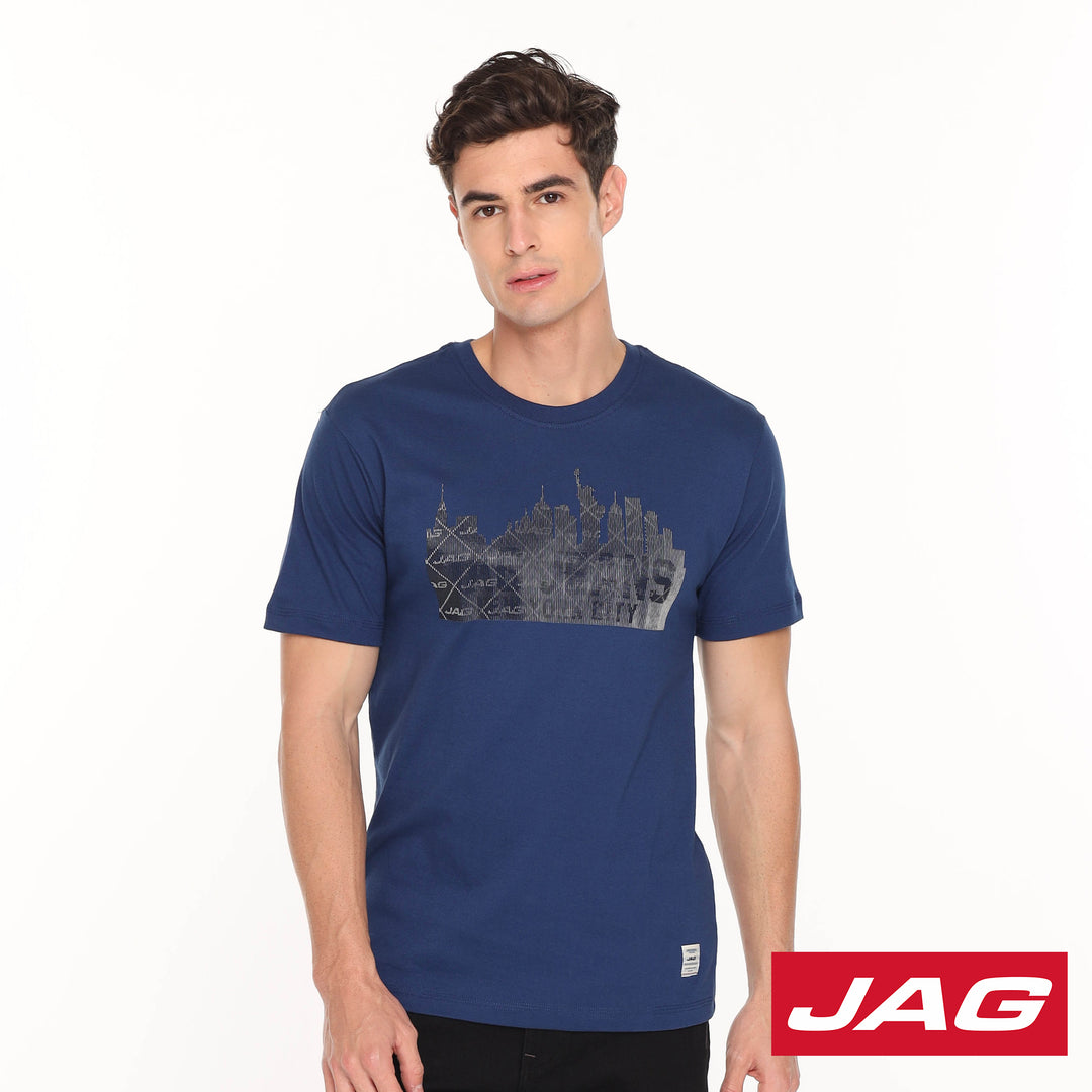 Jag Men's Round Neck American Vintage SJ20CC