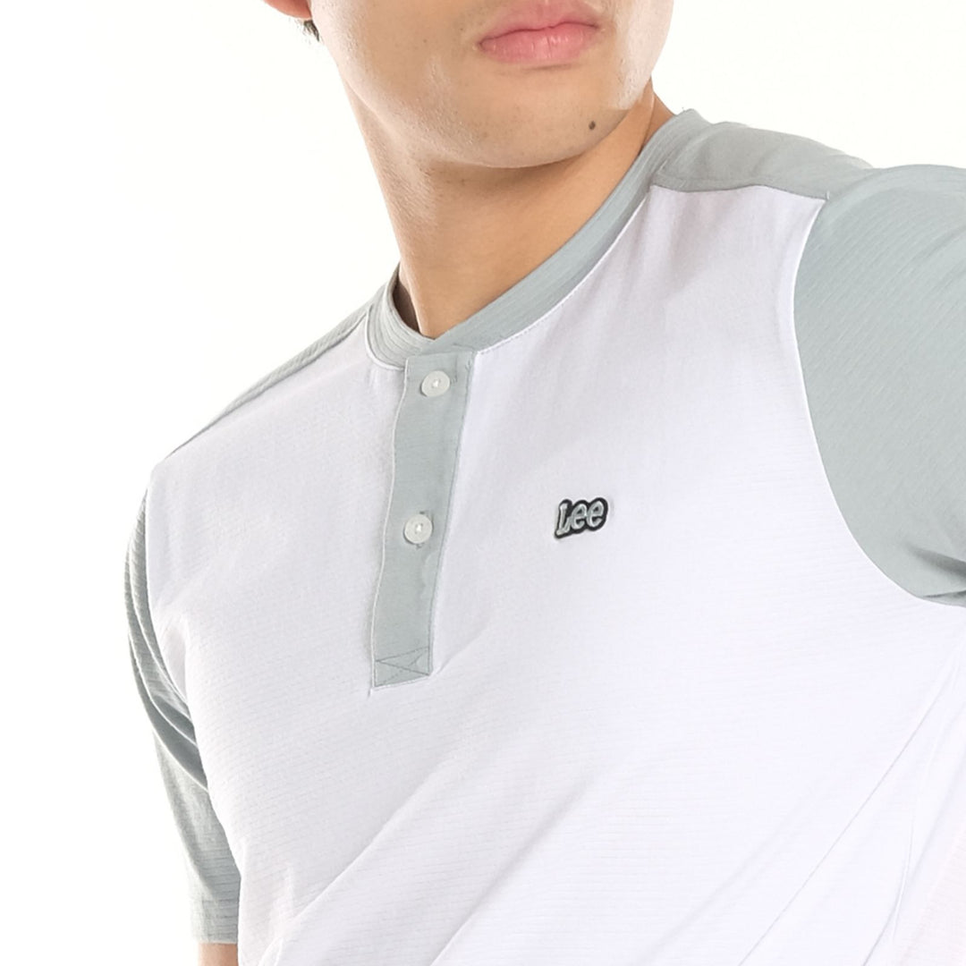 Lee Casual Cotton Henley T-Shirt for Men