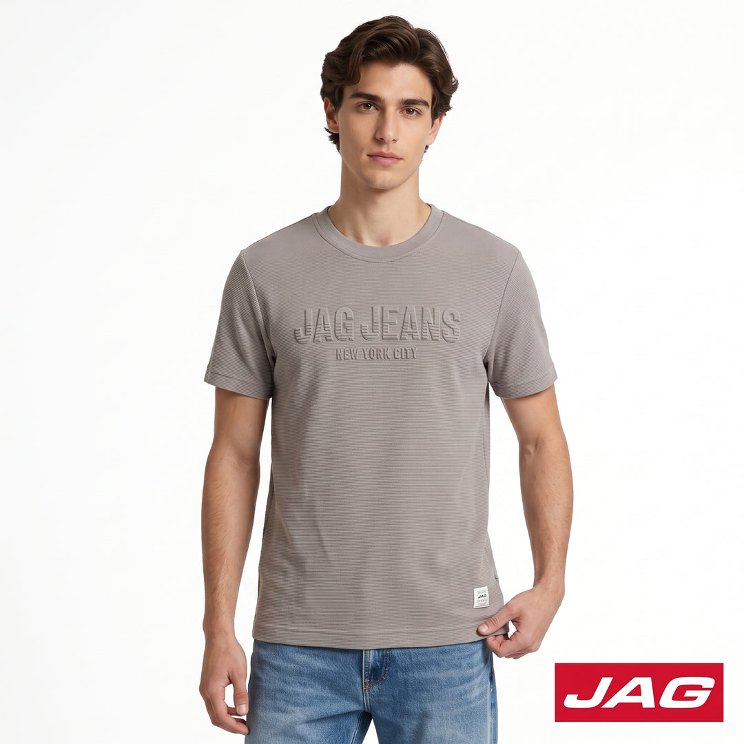 Jag Men’s Rugged Boxy Fit Basic Roundneck T-Shirt 32RB2001