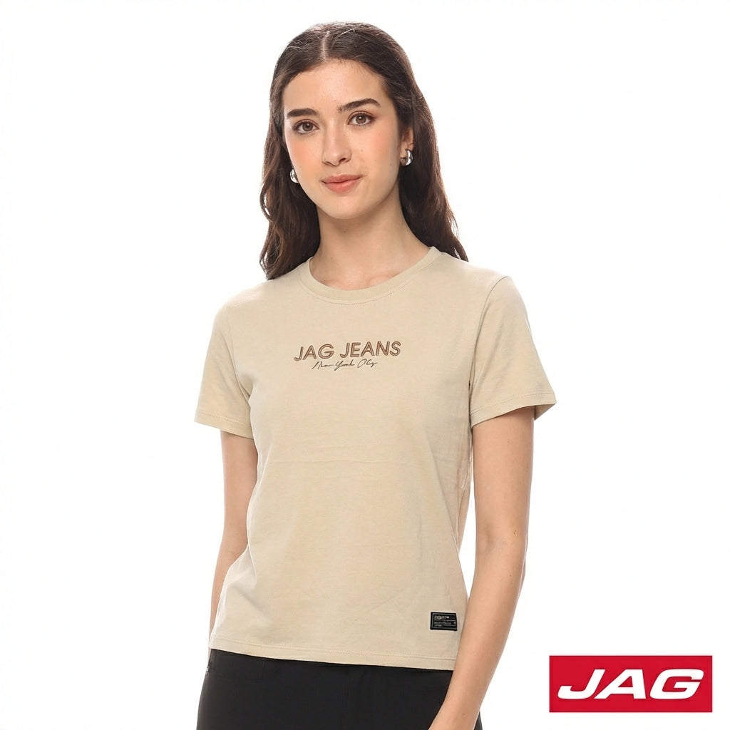 JAG Ladies Round Neck Graphic Tee 83RK8000
