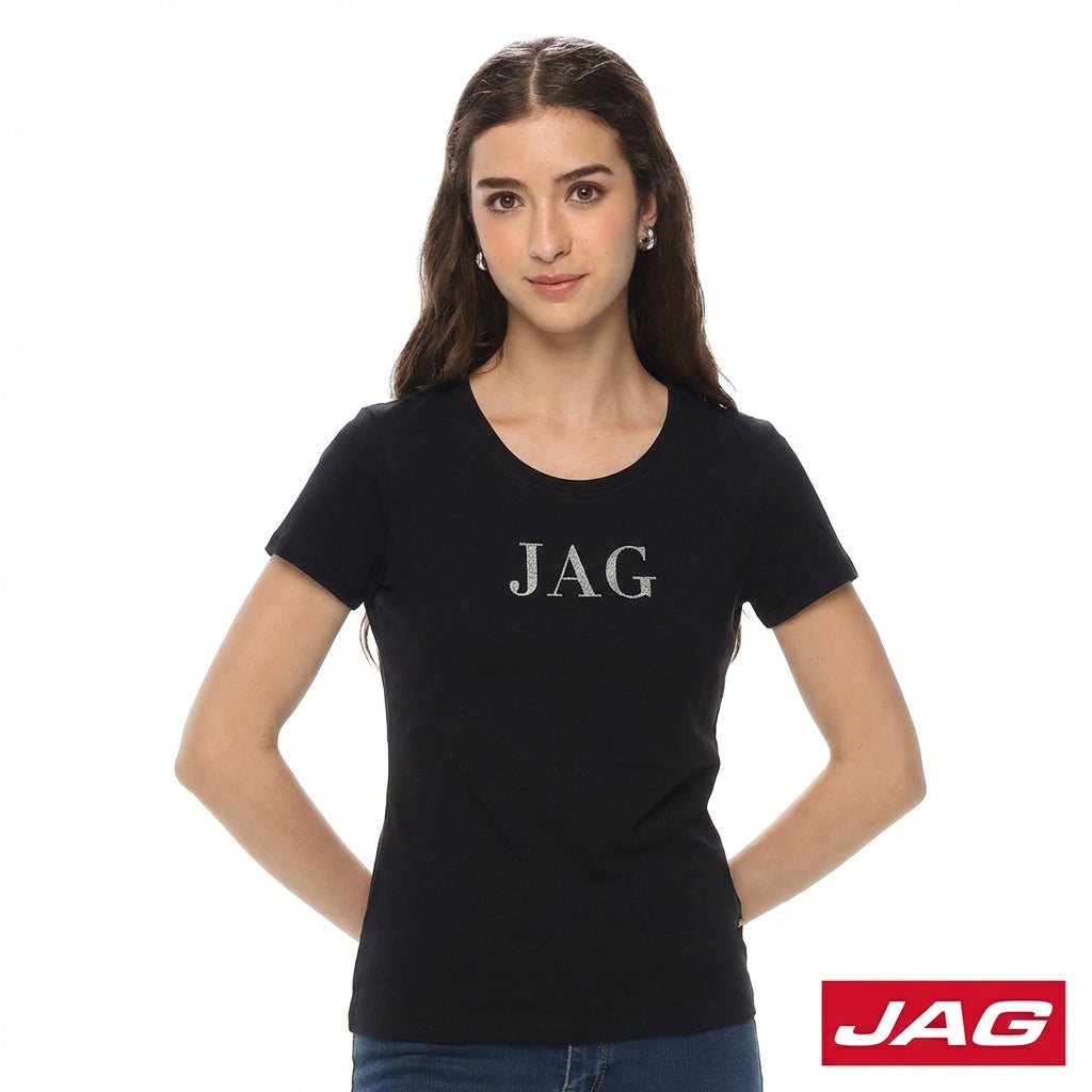 Jag Ladies Round Neck Graphic Tee 83RL8000