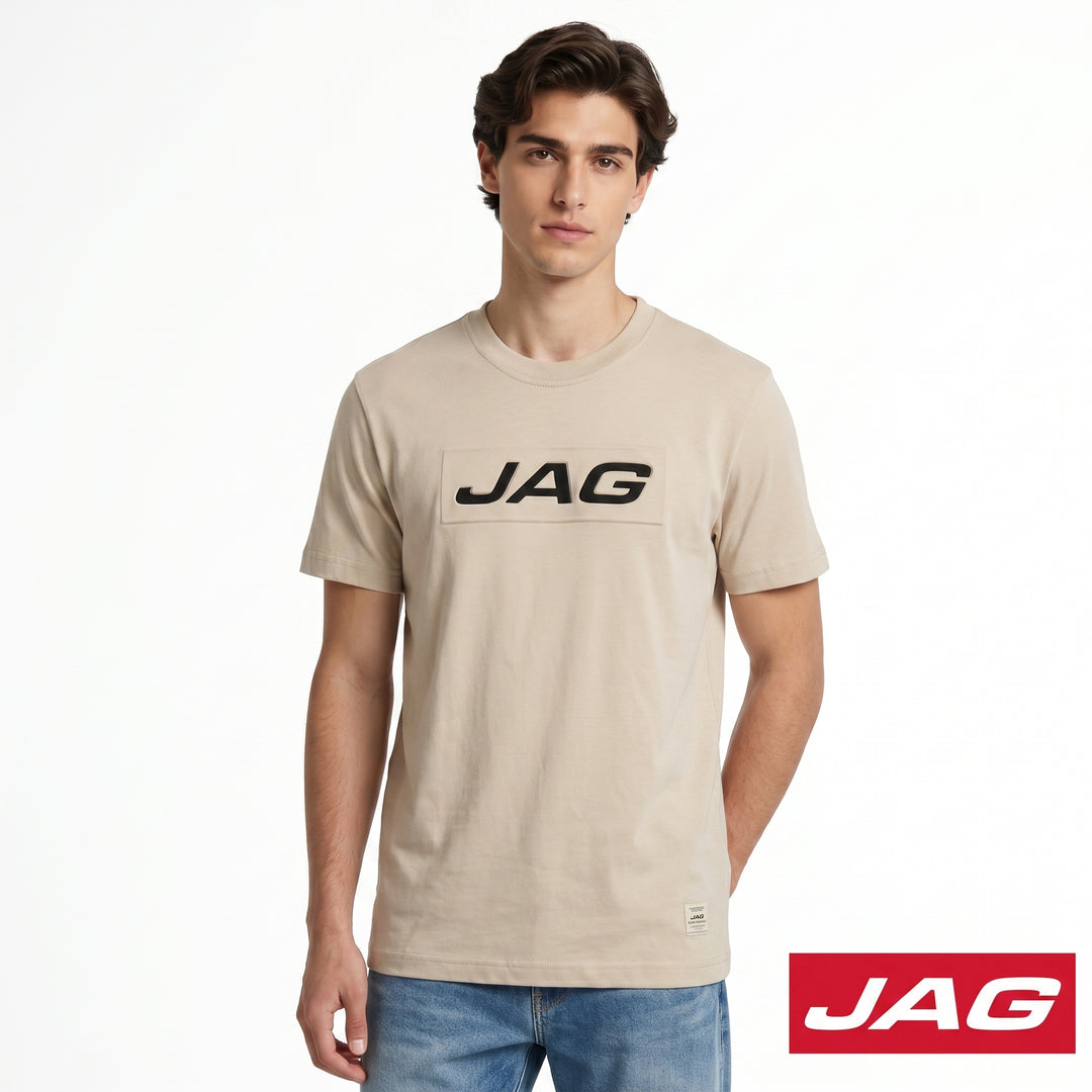Jag Men’s Rugged Boxy Fit Roundneck T-Shirt 33UM2001