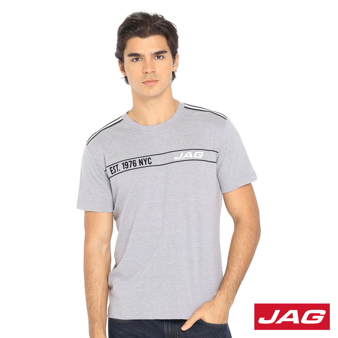 Jag Men's Round Neck Rugged Boxy Fit 33TB2001
