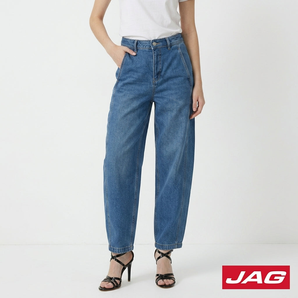 Jag Ladies Barrel Jeans Women's High Waist Denim Pants 21534044