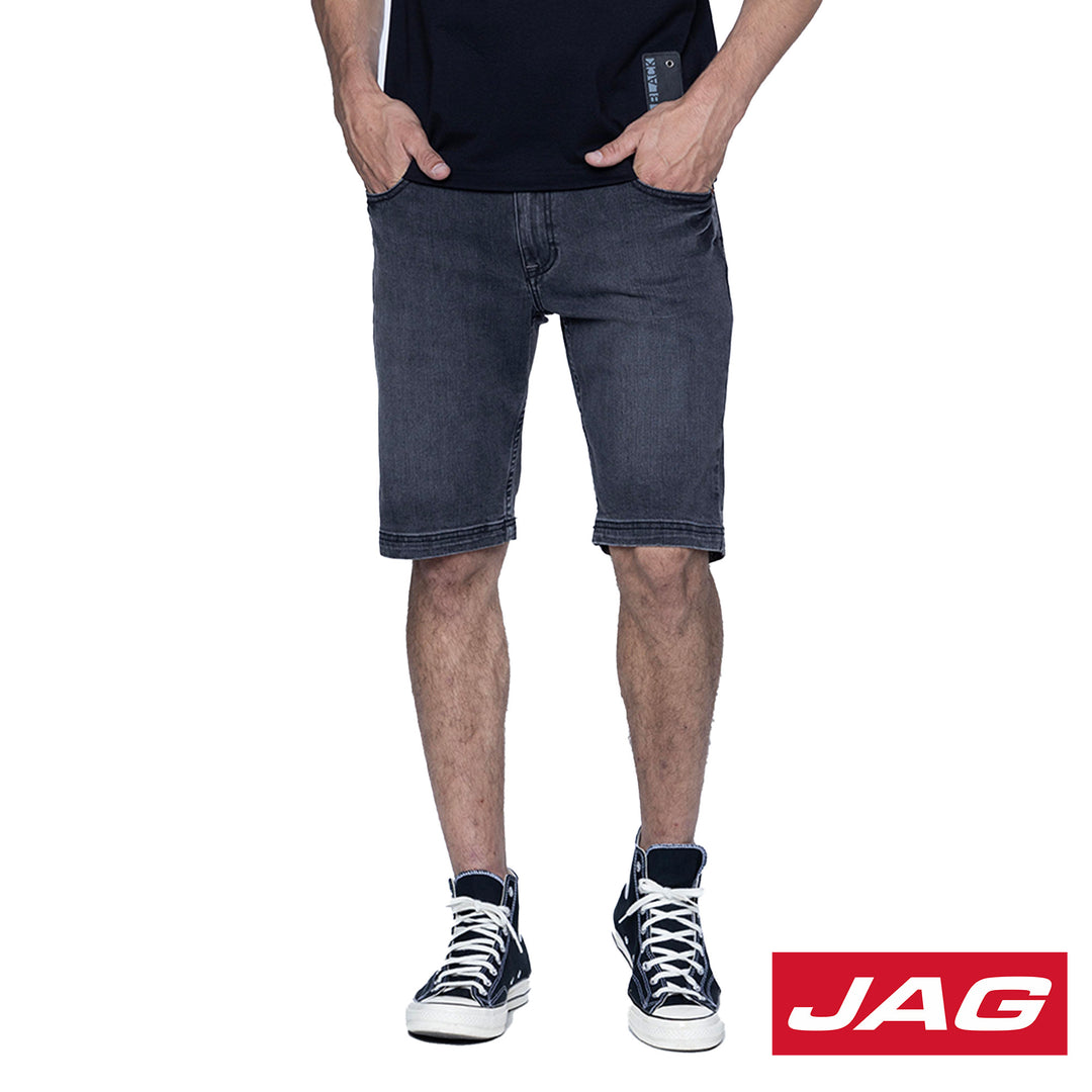 Jag Men's Denim Shorts in Ash Gray