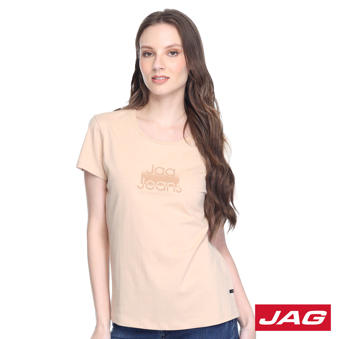 JAG Ladies Round Neck Graphic Tee 83RN8000