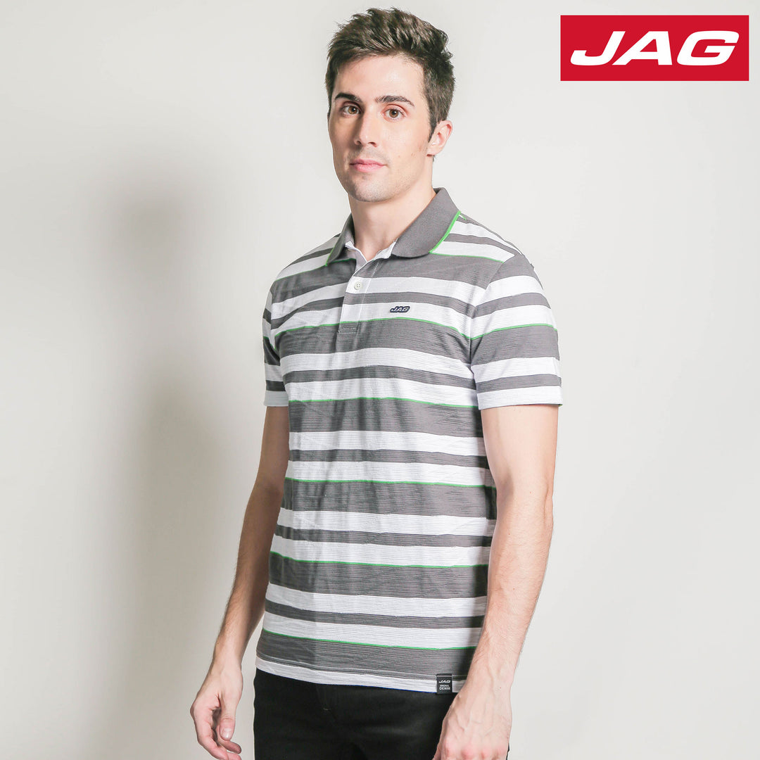 Jag Men's Stripes Sportshirt